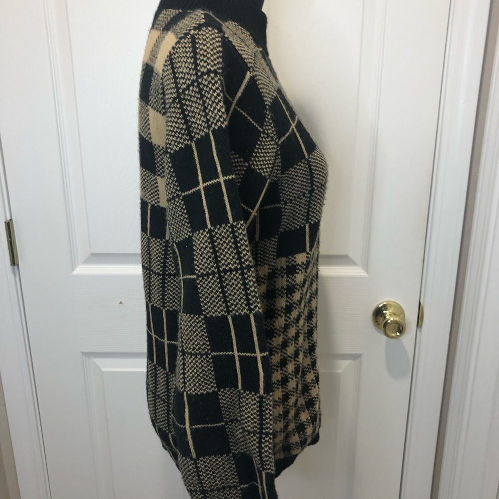 Alfred Dunner Petite mock turtleneck long sleeve sweater - Picture 5 of 9